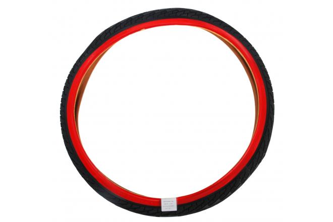 Nu verkrijgbaar Volare Buitenband - 24 inch - Rood Zwart - Kinderfiets