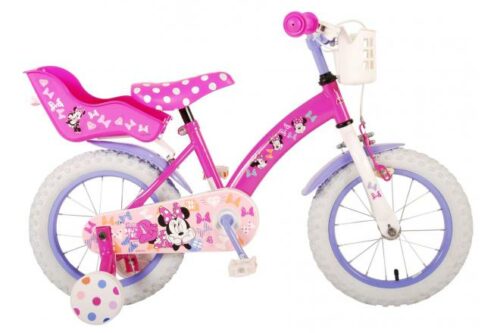 Nu verkrijgbaar Disney Minnie Cutest Ever! - Kinderfiets - Meisjes - 14 inch - Roze
