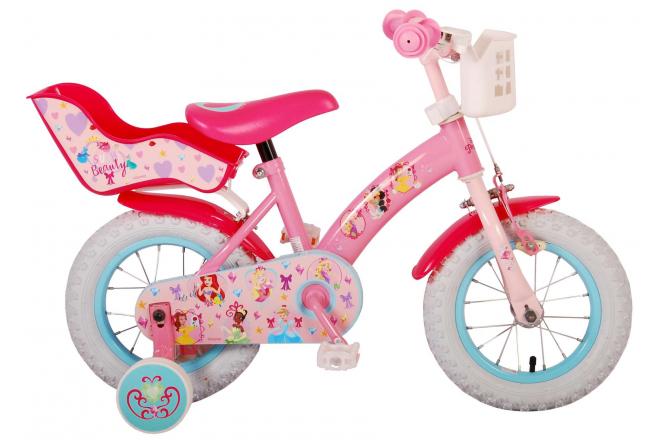 Nu verkrijgbaar Disney Princess Kinderfiets - Meisjes - 12 inch - Roze - Poppenzitje