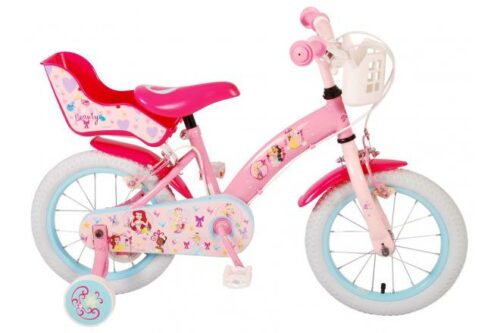 Nu verkrijgbaar Disney Princess Kinderfiets - Meisjes - 14 inch - Roze - Twee Handremmen