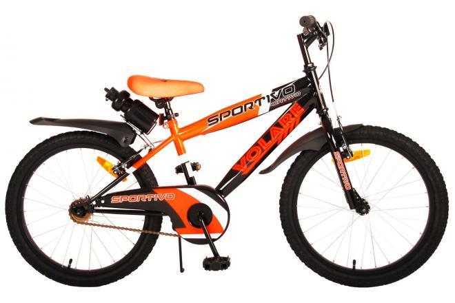 Nu verkrijgbaar Volare Sportivo Kinderfiets - Jongens - 18 inch - Neon Oranje Zwart